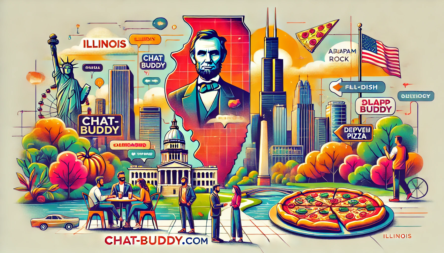 Discover Connections in the Illinois Chat Room